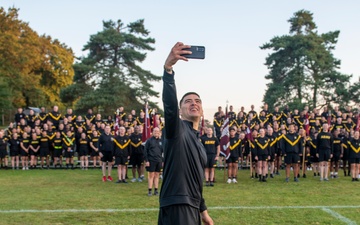 Command Sgt. Maj. Mascarenas final Brigade run