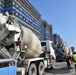 Army engineers place concrete for future barracks on Camp Humphreys, South Korea