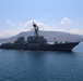 USS Bulkeley Sails in Chania Harbor