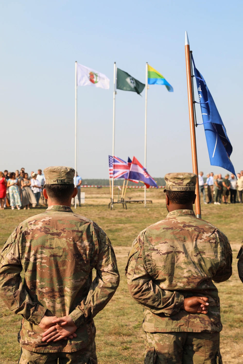 Multinational Battle Group celebrates BPTA Day