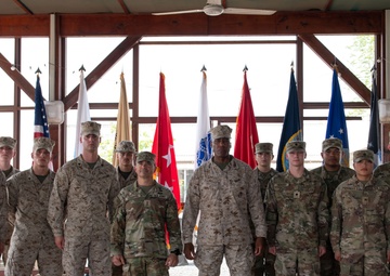 AFRICOM Leadership Visits Camp Lemonnier, Djibouti