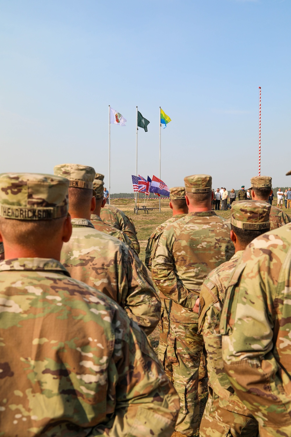 Multinational Battle Group celebrates BPTA Day