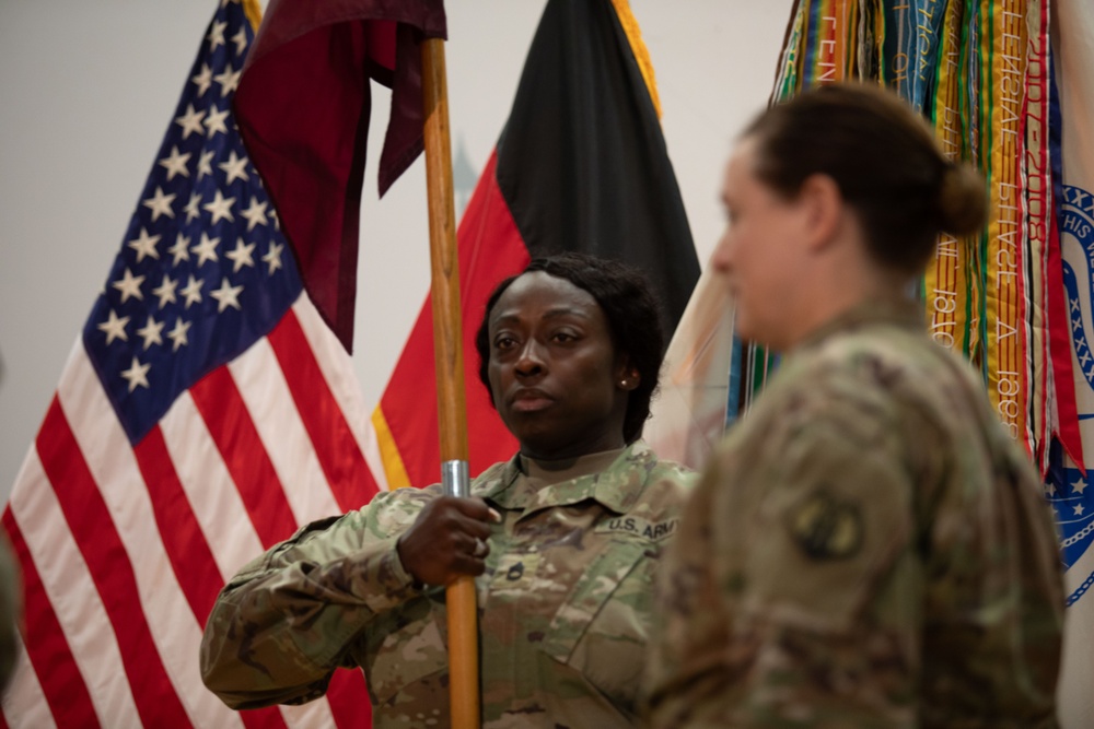 Medical Support Unit-Europe hosts Change of Command ceremony