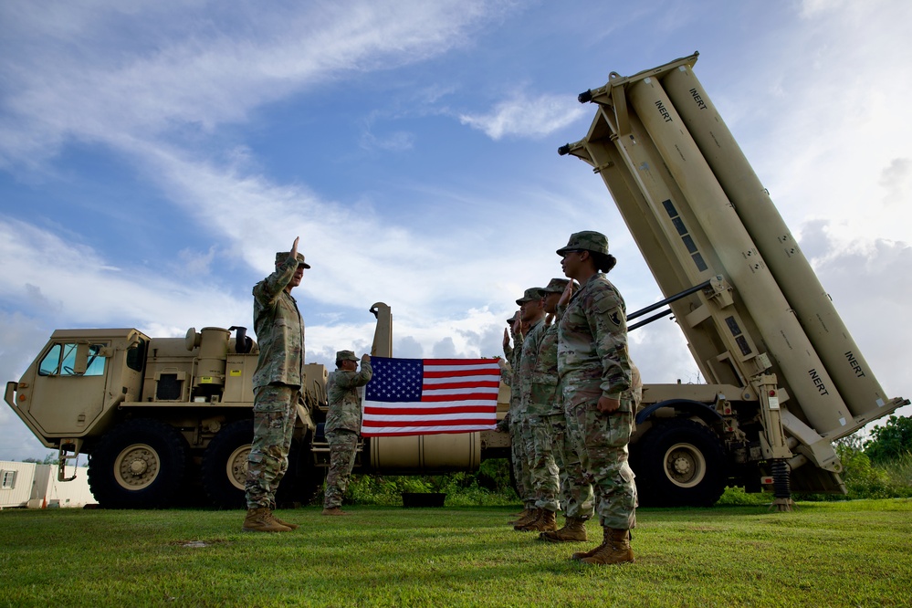 Chief of Staff of the Army visits Guam THAAD Task Force