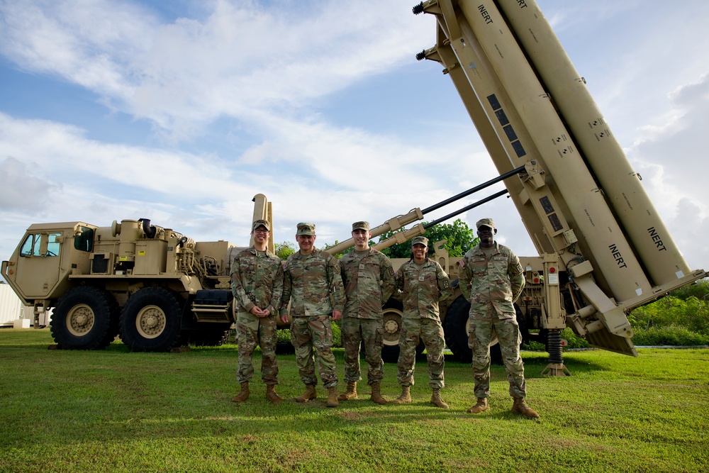 Chief of Staff of the Army visits Guam THAAD Task Force