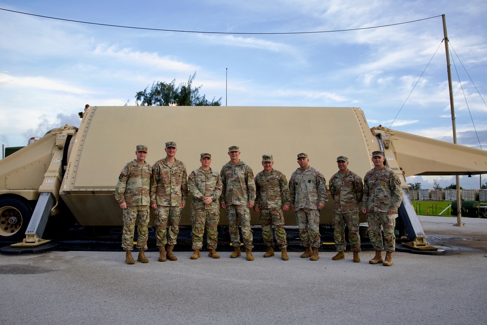 Chief of Staff of the Army visits Guam THAAD Task Force