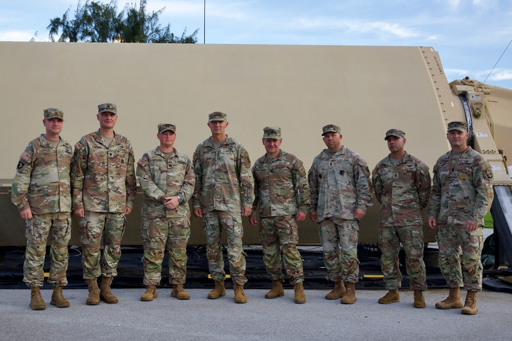 Chief of Staff of the Army visits Guam THAAD Task Force