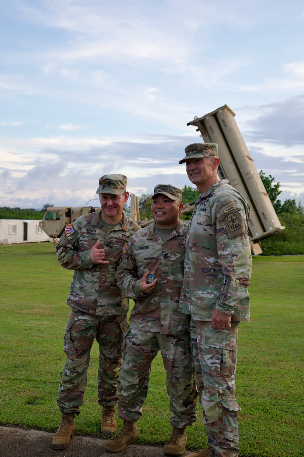 Chief of Staff of the Army visits Guam THAAD Task Force