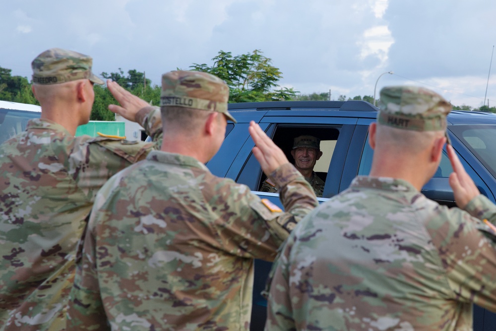 Chief of Staff of the Army visits Guam THAAD Task Force