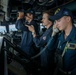Spruance conducts routine operations