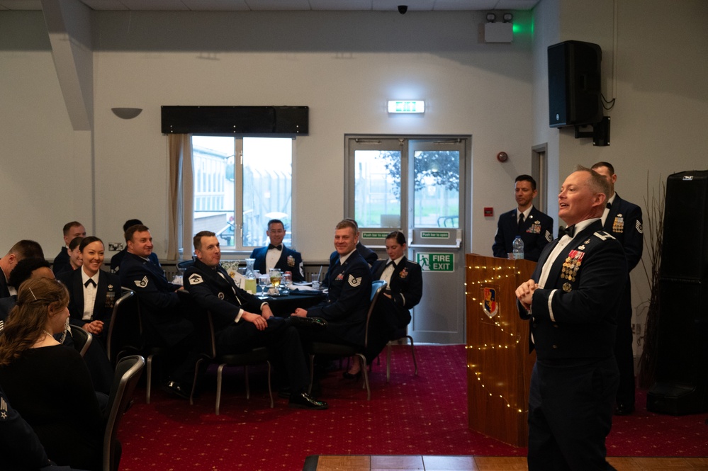 RAF Croughton NCO induction ceremony