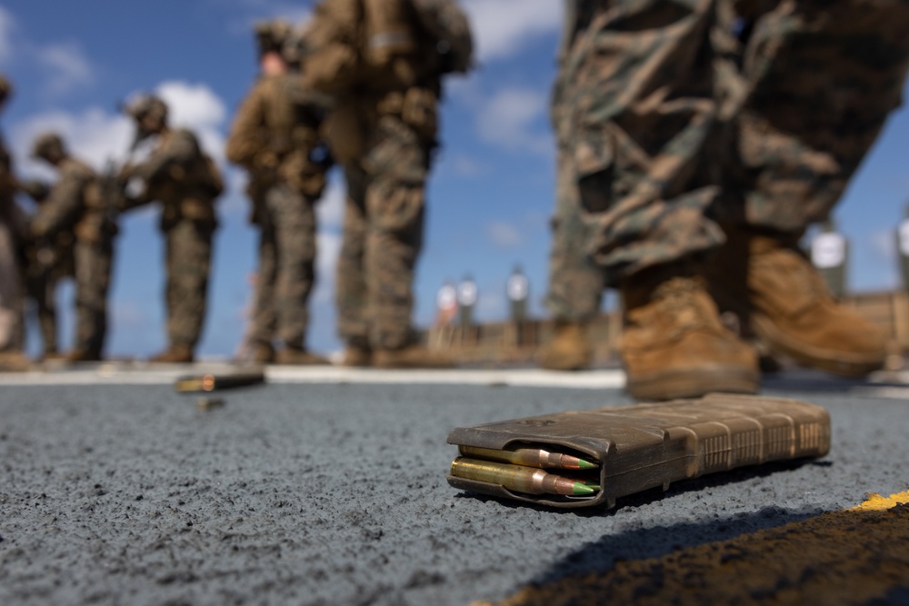 31st MEU conducts live-fire Deck Shoot