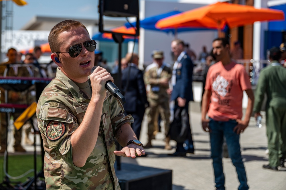 U.S. Air Force kicks off day 1 of the Egypt International Airshow