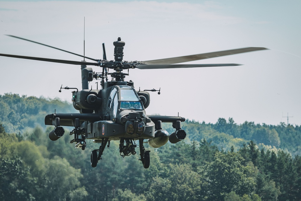 Helicopters Take Flight during Saber Junction 24