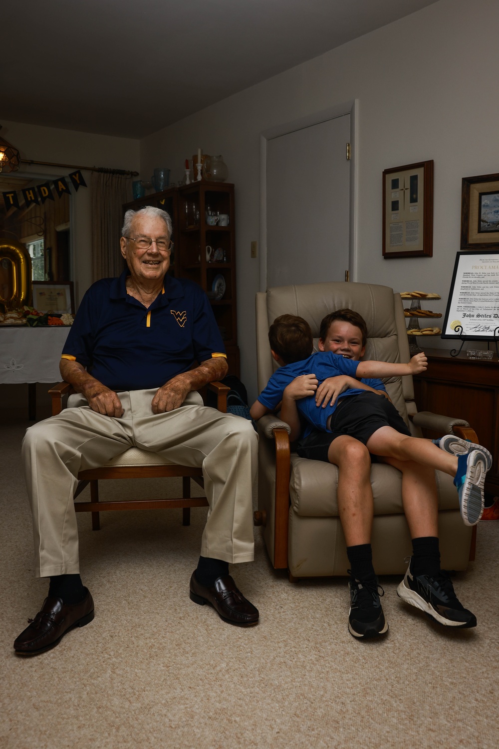 World War II Veteran Celebrates 100th Birthday