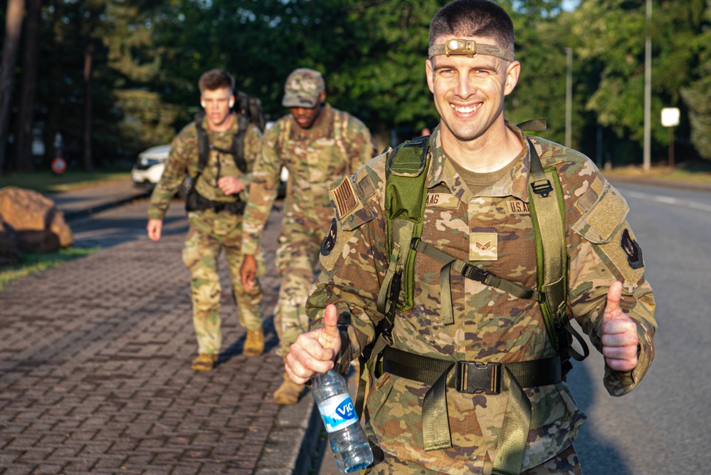 Norwegian Foot March comes to Ramstein