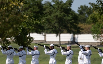 Military Funeral Honors with Funeral Escort are Conducted for U.S. Navy Mess Attendant 3rd Class David Walker in Section 62