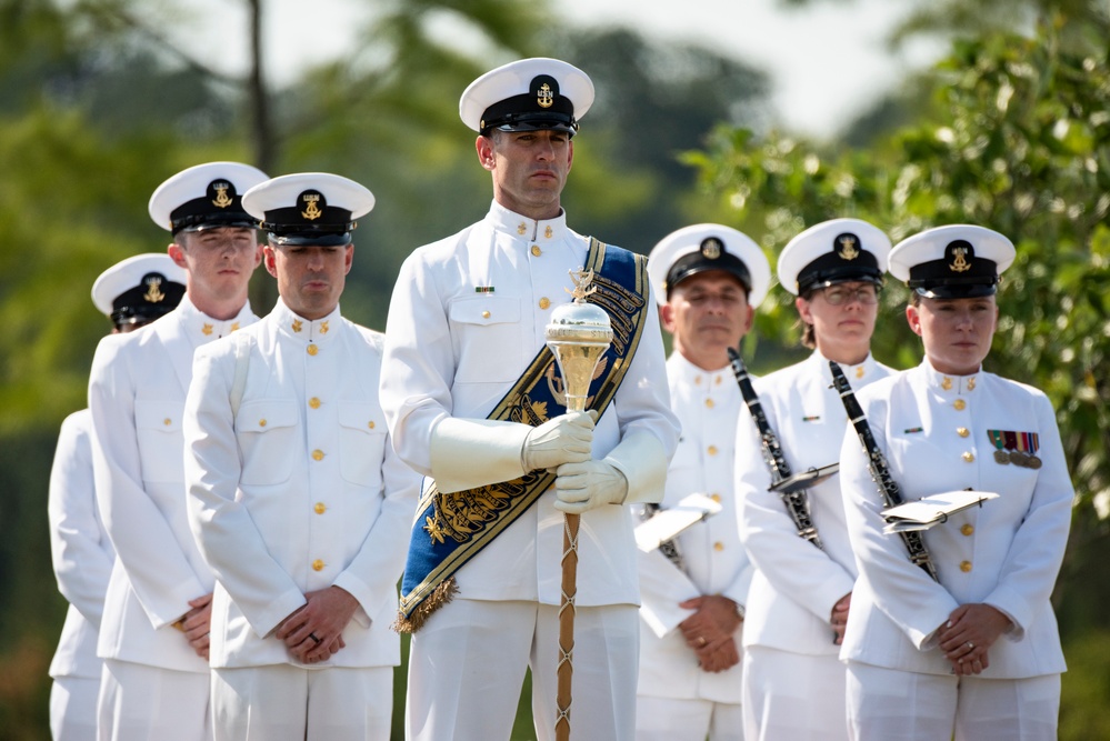 Military Funeral Honors with Funeral Escort are Conducted for U.S. Navy Mess Attendant 3rd Class David Walker in Section 62