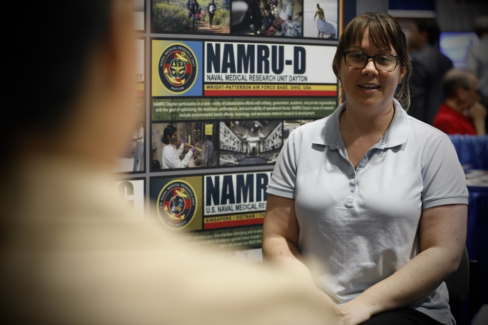 NAMRU Dayton: Presents Military Female Health Research at MHSRS 2024