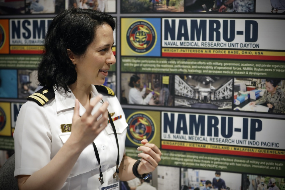 NAMRU Dayton: Presents Military Female Health Research at MHSRS 2024