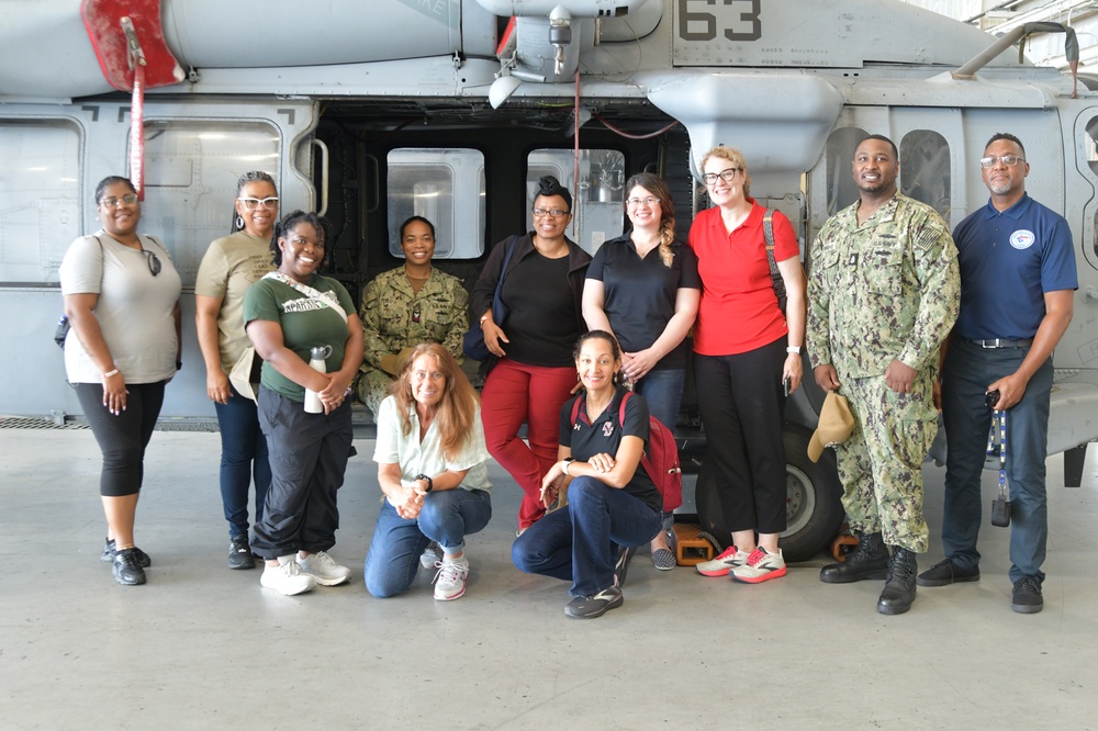 Carolina Educators Orientation Visit (EOV) Meets Norfolk Naval Base