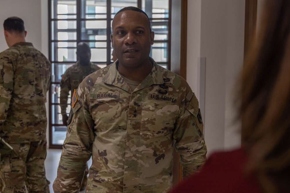 21st Theater Sustainment command team conducts battlefield circulation in Italy
