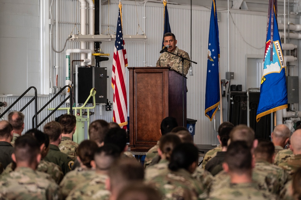 NH Adjutant General addresses 157 ARW