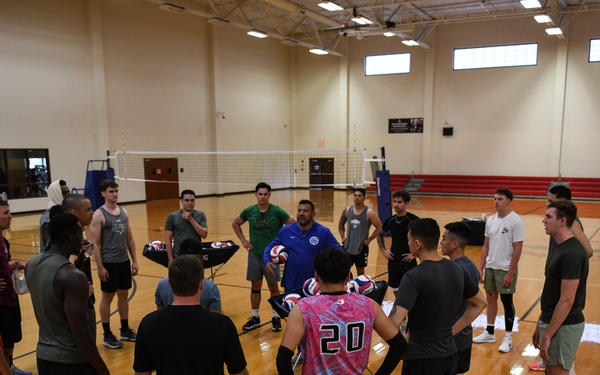 Competition Breeds Excellence: Vandenberg SFB Hosts DAF Men's Volleyball Team Tryouts
