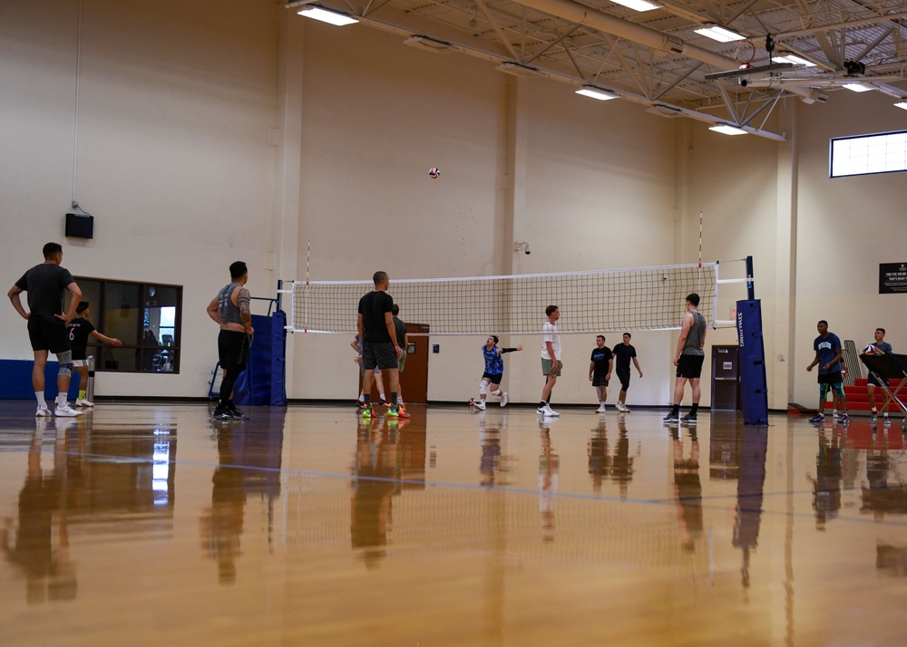 Competition Breeds Excellence: Vandenberg SFB Hosts DAF Men's Volleyball Team Tryouts