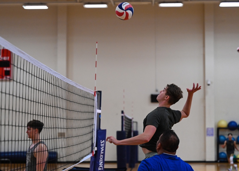 Competition Breeds Excellence: Vandenberg SFB Hosts DAF Men's Volleyball Team Tryouts