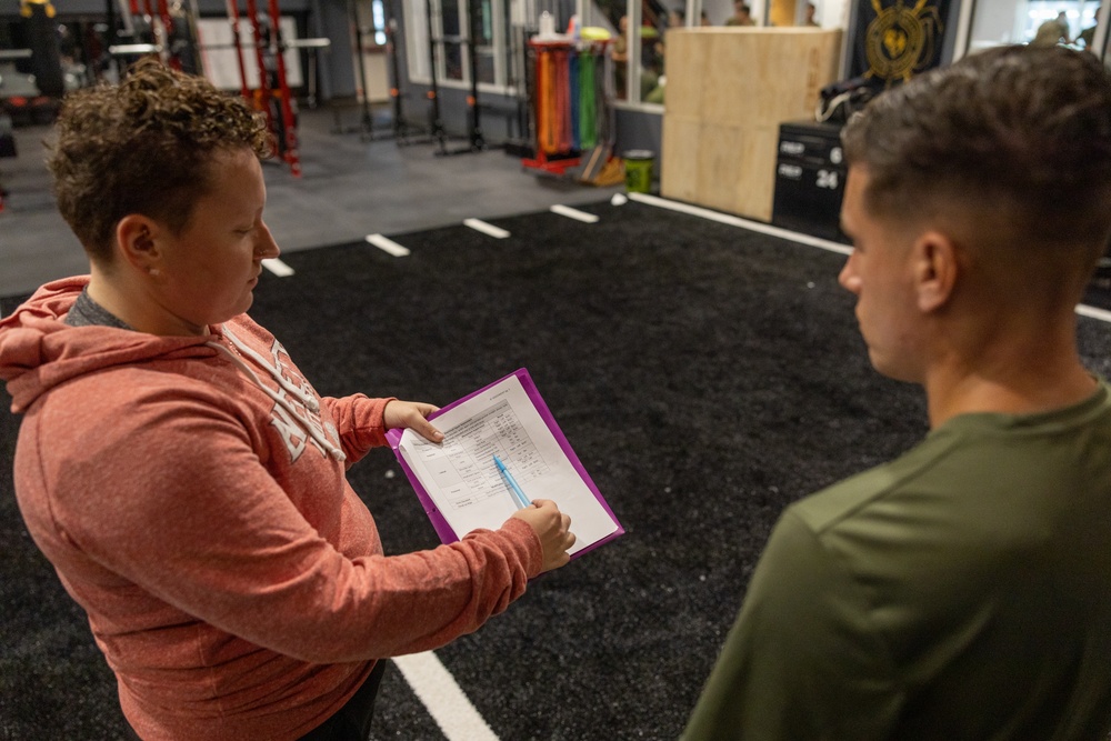 CLB-22 Conducts Mobility Assessment at 2nd MLG Human Performance Center