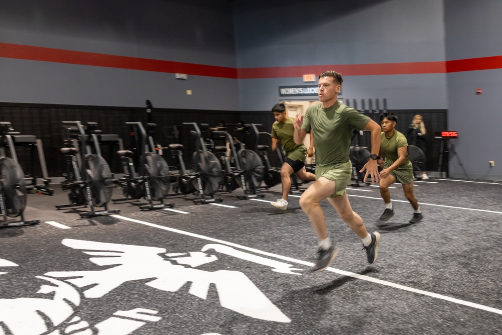 CLB-22 Conducts Physical Assessment at 2nd MLG Human Performance Center