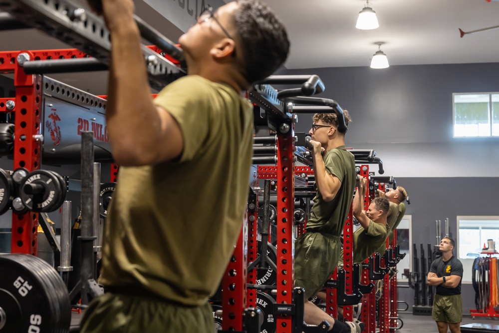 CLB-22 Conducts Physical Assessment at 2nd MLG Human Performance Center