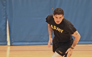 13th CSSB Soldiers take German Fitness Test