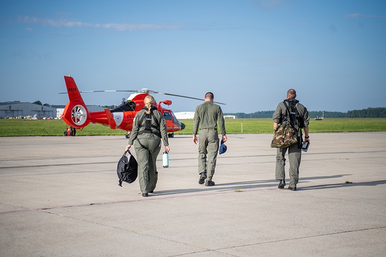 Coast Guard Completes Final MH-65E Upgrade at Aviation Logistics Center, Marking 40 Years of Service and Over 26,000 Lives Saved