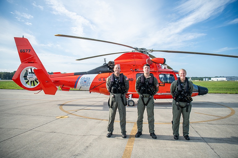 Coast Guard Completes Final MH-65E Upgrade at Aviation Logistics Center, Marking 40 Years of Service and Over 26,000 Lives Saved