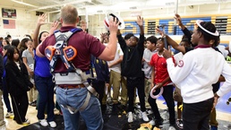 Employees highlight careers at Antioch Middle School STEAM event