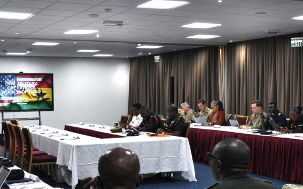 US, Ghana Armed Forces strengthen civil-military operations
