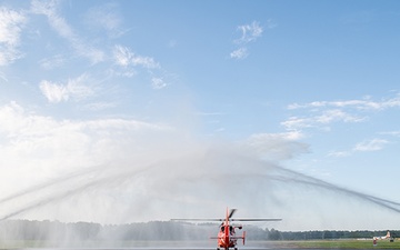 Coast Guard Completes Final MH-65E Upgrade at Aviation Logistics Center, Marking 40 Years of Service and Over 26,000 Lives Saved