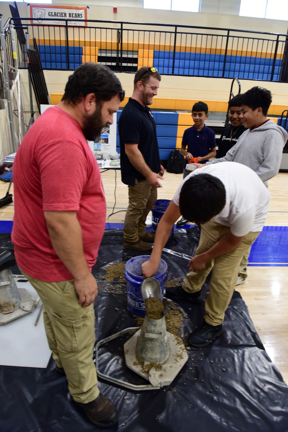 Employees highlight careers at Antioch Middle School STEAM event