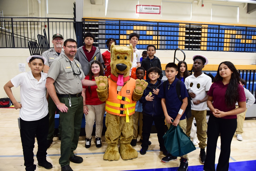 Employees highlight careers at Antioch Middle School STEAM event