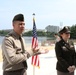 Officer promoted on the steps of Jefferson Memorial