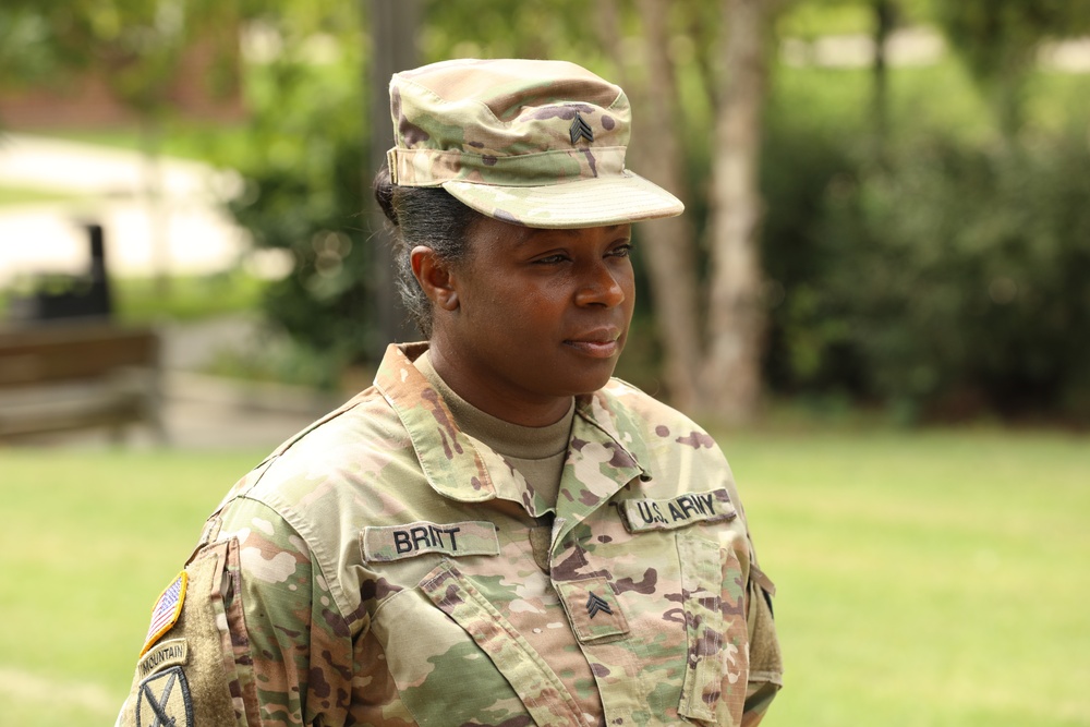 MIRC NCOs promoted together in ceremony