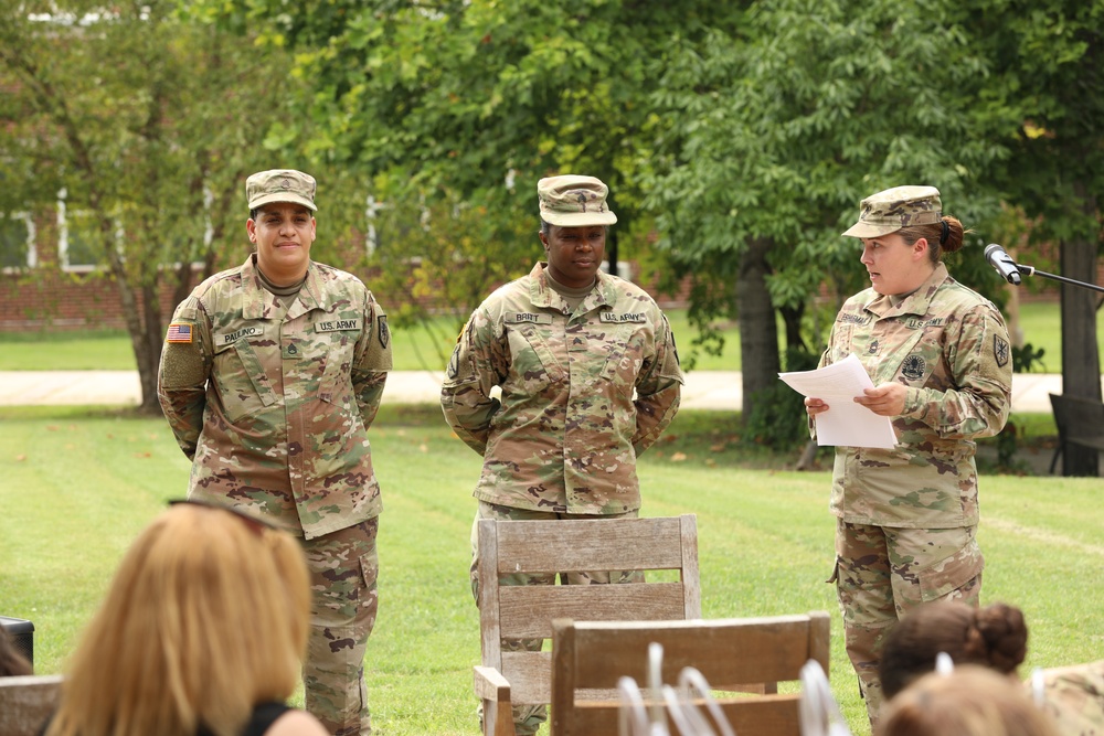 MIRC NCOs promoted together in ceremony