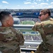 NJ Guard's 1-150th Black Hawks flyover Giants vs. Vikings game