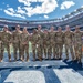 NJ Guard's 1-150th Black Hawks flyover Giants vs. Vikings game