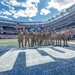 NJ Guard's 1-150th Black Hawks flyover Giants vs. Vikings game