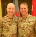 Maj. Gen. Ryan Janovic welcomed Brig. Gen. Mark Miles in a ceremony today