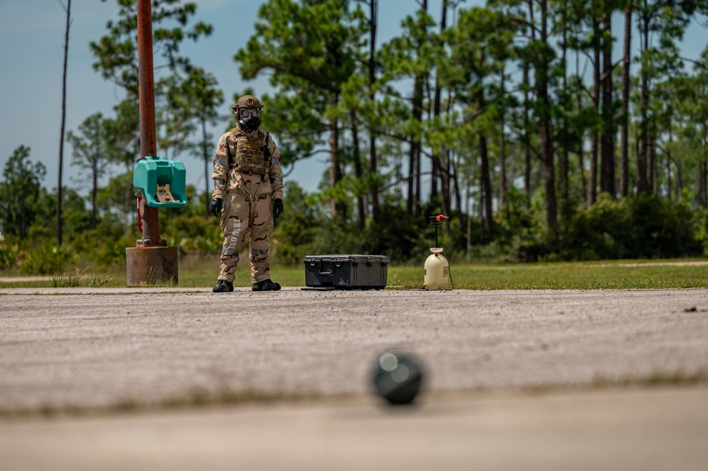 801st RHTS EOD sets standard with new course