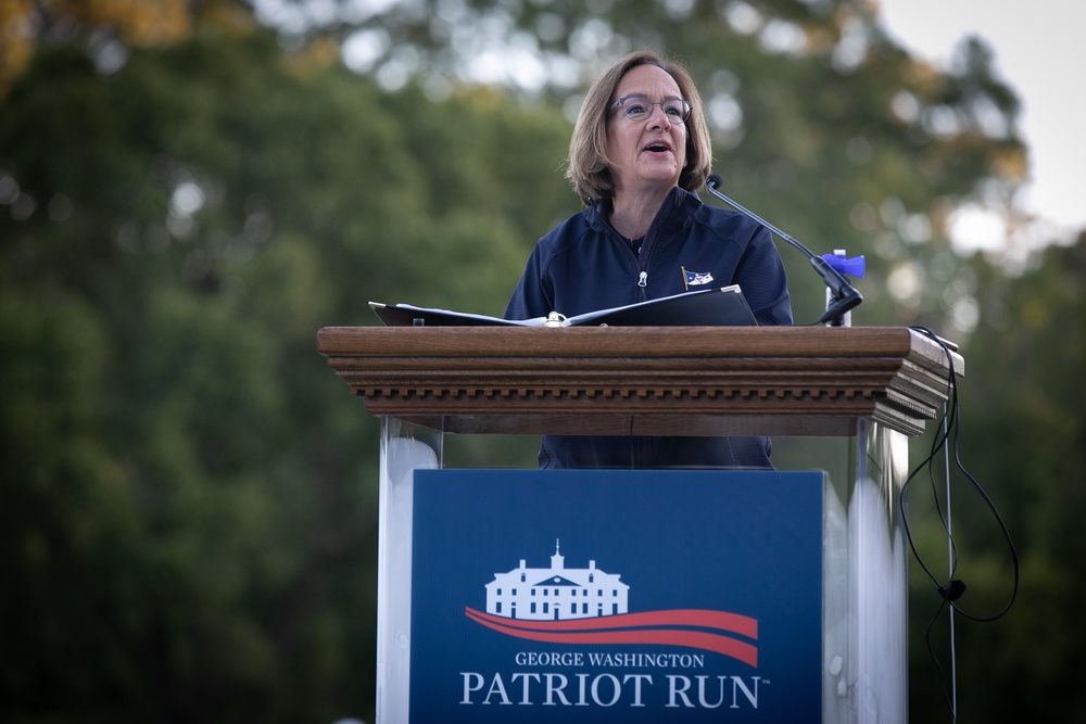 CNO Speaks at George Washington Patriot Run